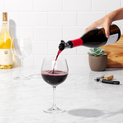 OXO OXO SteeL Wine Stopper and Pourer 1
