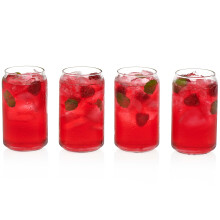 Libbey burkformat lglas - 16 oz - 4 PACK med hllare