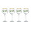 Lenox 856101 Holiday 4-Piece Wine Glass Set  Christmas Dinnerware  Hosting 1