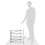 Winco CDR-4 4-Tier Cup Dispensing Rack 3