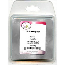 CK Products Folie Wrappers 3"""" x 3"""" S?lv
