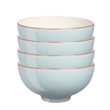 Denby USA Heritage Pavilion Rice Bowls (Set of 4) Multicolor