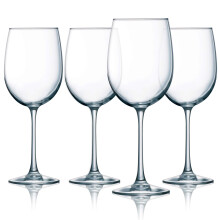 Luminarc Cachet 19 Ounce White Wine Glass 4-Piece Set 19-Ounce Clear