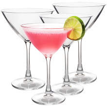 D'Eco trhetetlen Martini poharak (4 db 9 oz Tritan vegru kszlet)  jrafelhasznlhat, trsll eszpresszs s piszkos Martini poharak  Nagysze