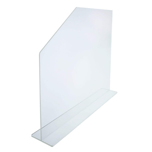 Fonte um Deluxe Acr  lico Saplash Guard 24 x 18 polegadas