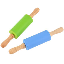 Honglida Classic Kinder-Nudelholz 2er-Pack 9 Zoll fr Knete und Kekse