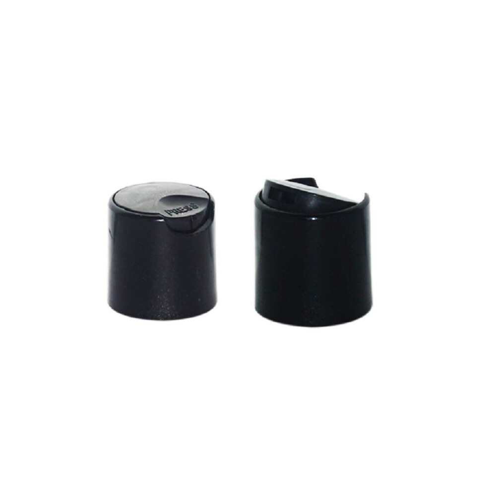 Wm - (Confezione Da 48) Tappo Di Ricambio A Disco Nero 24/410 (Disco A Pressione) (24/410 Nero 48). Assicurarsi Che L'apertura Della Bottiglia S-image