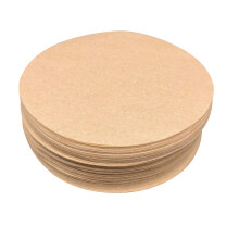 Worthy Liners Papier pergaminowy okragly 2"""" 100 sztuk (naturalny)
