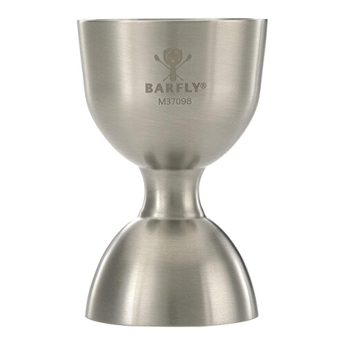 Barfly M37098 Heavy-Duty lige f?lg Bell Jigger 25 ml x 50 ml rustfrit st?l