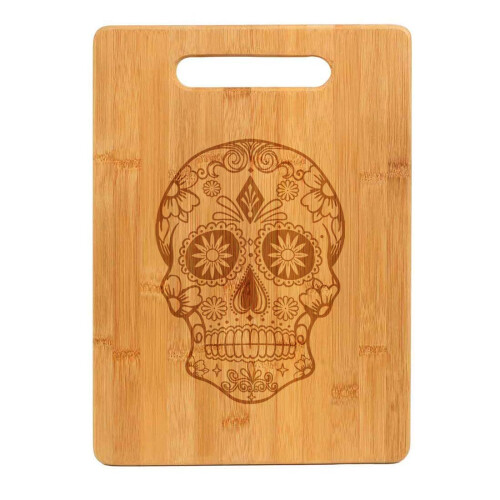 Bambu tr Skrbrda Sugar Candy Skull