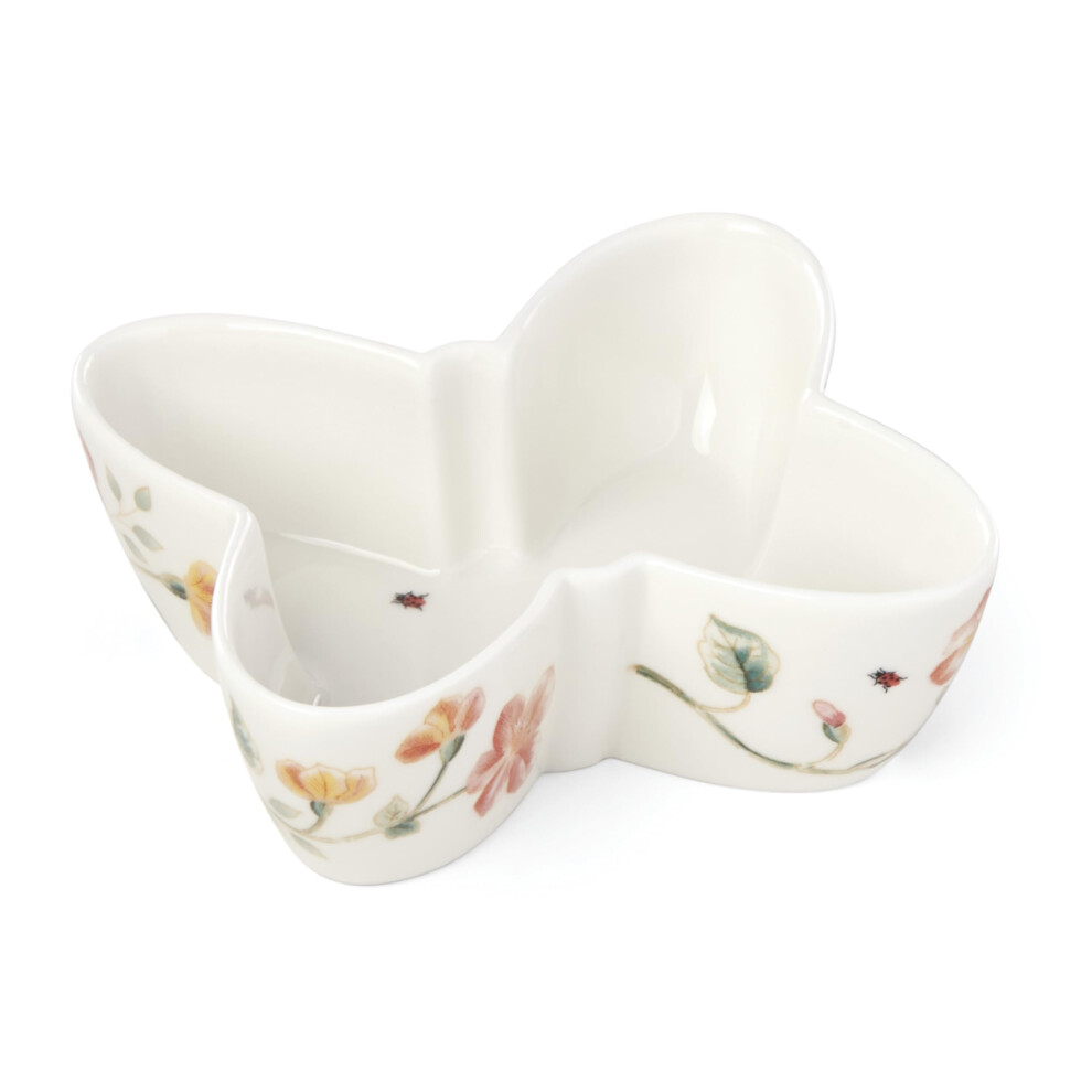 Lenox 885606 Butterfly Meadow Butterfly-Shaped Bowl  White-image-OPC-PGC69GB-NEW
