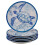 Certified International Oceanic 12 piece Melamine Dinnerware Set  Service for 4  Multi Colored 3