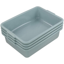 Hespama Waschzuber, 13 l, Mintgr n, f r den gewerblichen Gebrauch, Bus-Wannenbox, 4 Packungen