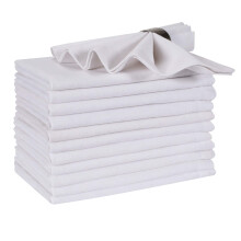 Hausattire herbruikbare servetten Doek wasbaar 100% katoen 18x18 inch dinerservetten | Tafelservetten voor lente paasmanddecor | Set van 12 stoffen s