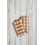 Mud Pie Harvest Check Napkin Set  Tan  18"""" x 18"""" 2