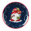 Certifierade International Holiday Magic Gnomes 9"""" dessert-/salladstallrikar Multicolor Medium Set om 4 2