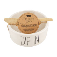 Miska na bahenn kol c, k pen v obchode, biely dip, priemer 2"""" x 4 1/4"""" | roztieradlo 6""""