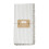 Mud Pie Grey Pom stof serviets?t Stripe 18"""" x 18"""" 1