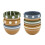 Mud Pie Blue Dotted Ramekin Set; 2"""" x 3"""" prumer 2