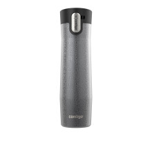 Contigo AUTOSEAL West Loop Vacuum-Insulated Stainless Steel Travel Mug with Easy-Clean Lid 24 oz Crystal Sake