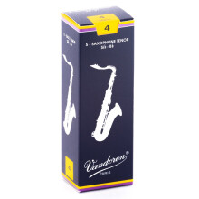 Vandoren SR224 Tenor Sax Traditional Reeds Strength 4; 5-s doboz