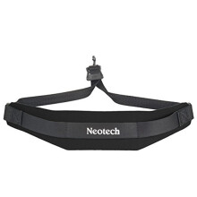 Neotech Saxophongurt - normaler Hakenhalsgurte fr Saxophonklarinette Englische Hrner und mehr - bequemer Neopren -Instrumentenhalsriemen - Schw