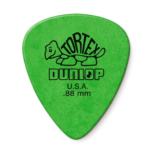 Dunlop Dunlop Tortex Standaard .88mm Groene Gitaren Plectra-36 Stuks