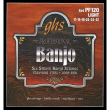GHS Struny Struny Banjo (PF120) Światło 11-42
