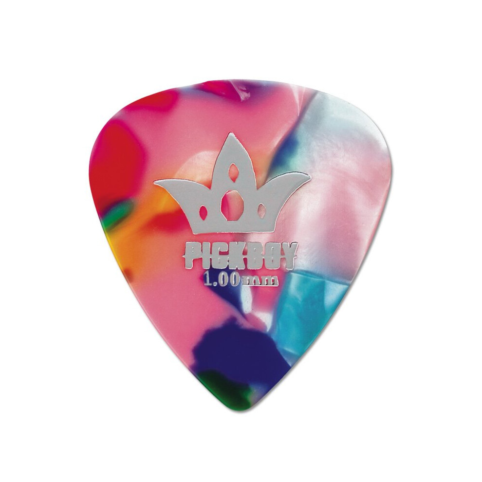 Pickboy PB324P100 Med Raindrop Multi-Color Pik Pak 1,00 Mm 10 Plectrums-image
