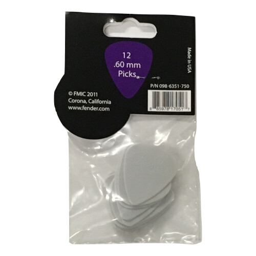 Fender Fender Nylon ???e? ?????a? 351 Shape ??es???? ?????a? ?e??? 0.60mm 12-Pack 2