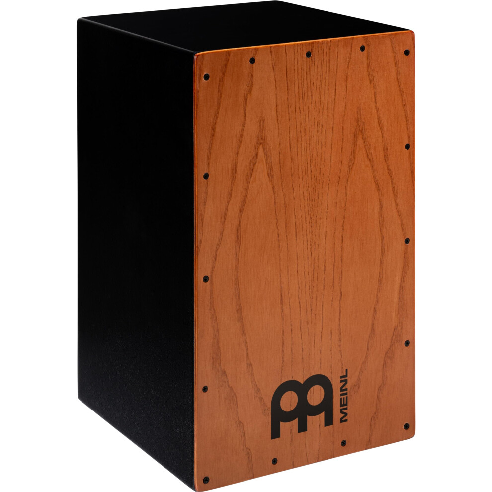 Cajon à Percussion Meinl Avec Cordes De Caisse Claire Internes RéGlables - Non Fabriqué En Chine - Jouez Avec Vos Mains. Garantie De 2 Ans (HCAJ3-image