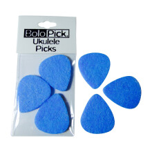 BoloPick Ukulele Picks 6 delar originalrecept Filt Uke Picks fr Ukulele Gitarr Bas Autoharp Banjo