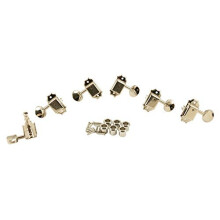 KLUSON Guitar Tunere 3x3 til Mosrite SD9005MNS Metalknapper Sikkerhedsstolper Single Line