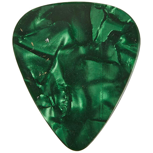 Fender Fender Premium Celluloid Guitar Picks 351 Shape Green Moto Medium 144-Pack 1