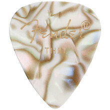 Fender Premium Celluloid Gitarrspel 351 Shape Abalone Tunn 144-pack