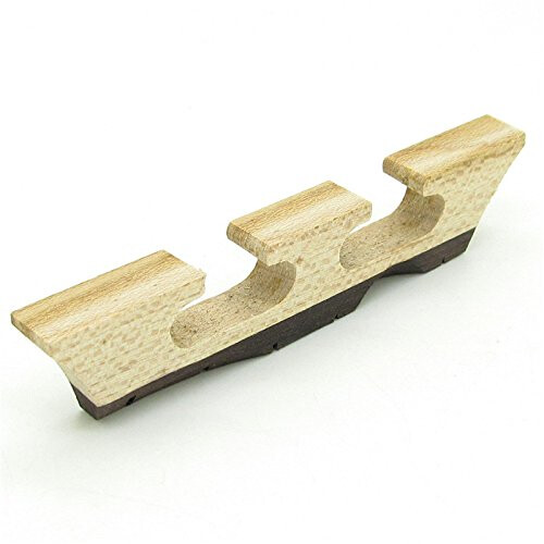 6 String Banjo Bridge 3 Legged Banjo Parts Maple Ebony 2