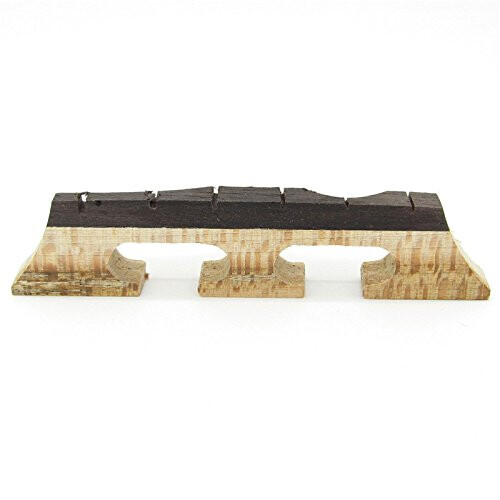 6 String Banjo Bridge 3 Legged Banjo Parts Maple Ebony