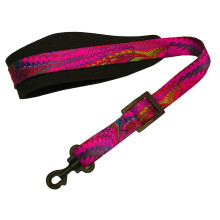 Legacystraps DSX Saxophongurt mit Neoprenpolsterung und gek mmter Pfauenfeder