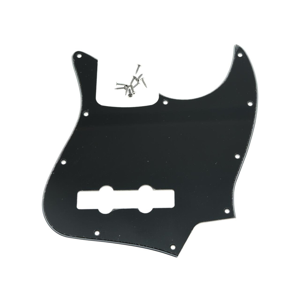 Kaish Nero 3 Ply Jazz J Bass Battipenna Per Usa/Messicano 4 Corde Fender Jazz Bass-image