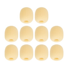 BQLZR 8mm tmroju srga szlvdo mikrofon szivacs burkolat hangszrhoz hajtka mikrofon fejhallgat mikrofon EY-M02 10 db-os csomag