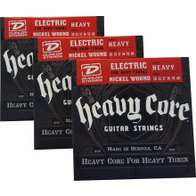 Struny Dunlop Heavy Core - Heavy 10-60 3 zestawy 6-strunowe DHCN1060-6