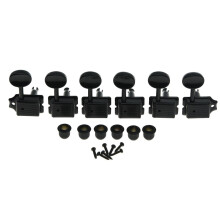 Dopro Black Split Shaft Vintage Guitar Tuning Keys Pegs Guitar Tunere Maskinhoveder til Strat Tele