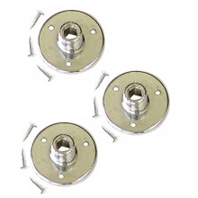 Audio2000'S AST4264X3 3 csomagos krm mikrofon hattynyak asztali tartk 5/8"" x 27 menetekkel s rgztocsavarokkal