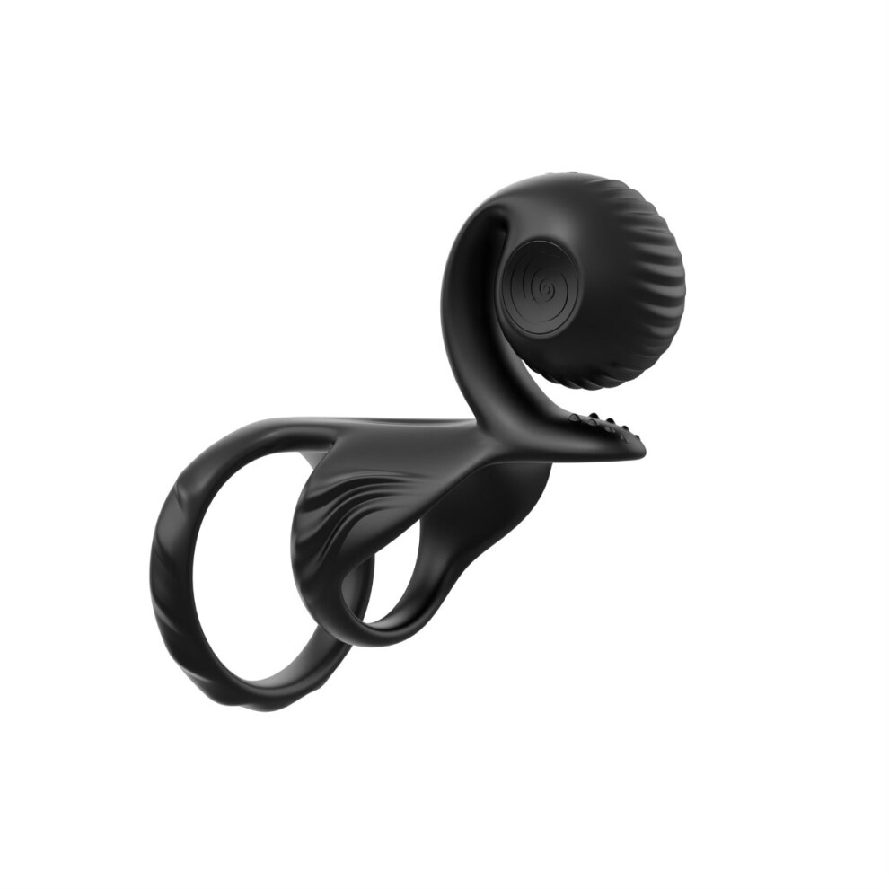 Snail Vibe Snail Jovi Couples Ring - Black