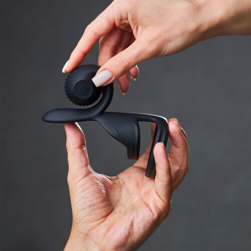 Snail Vibe Snail JOVI Couples Ring - Black 1