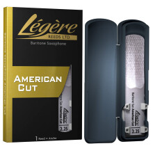 L?gre Reeds - Bariton Szaxofon Reed American Cut Strength 2,25 (BSA2,25) - Prmium szintetikus fafvs nd