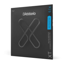 D'Addario Guitar Strings - XT 80/20 Bronze Coated Acoustic Guitar Strings - XTABR1047-12 - Udvidet streng Life With Natural Tone & Feel - For 12