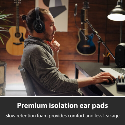 AKG AKG K371 Closed Over-Ear Studio Folding Headphones - Black 2
