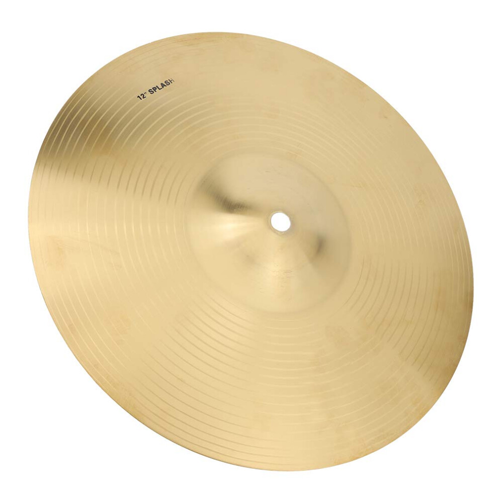 Bnineteenteam 12 inch Crash Cymbal Brass Crash Cymbal Muziekinstrument Accessoire voor Drumstel