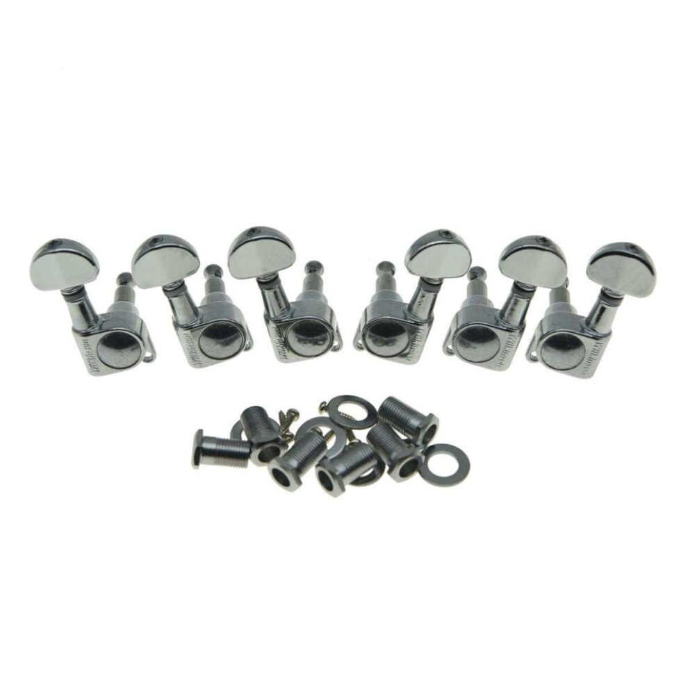 Wilkinson Sword Wilkinson 3X3 Roto Style Guitar Tuners Tuning Keys Pegs Guitar Machine Heads For Les Paul Or Acoustic Guitars Chrome